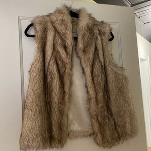 BCBG Generation fur vest